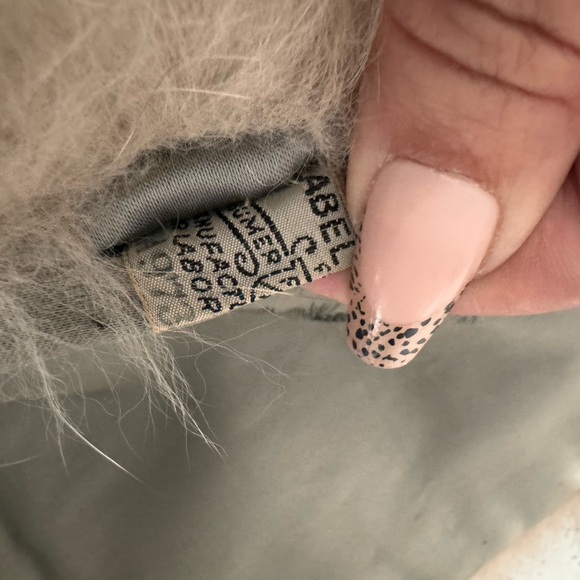 Vintage Fur Shrug Off The Shoulder real Fox Caplet Shawl 1950's - Picture 5 of 7